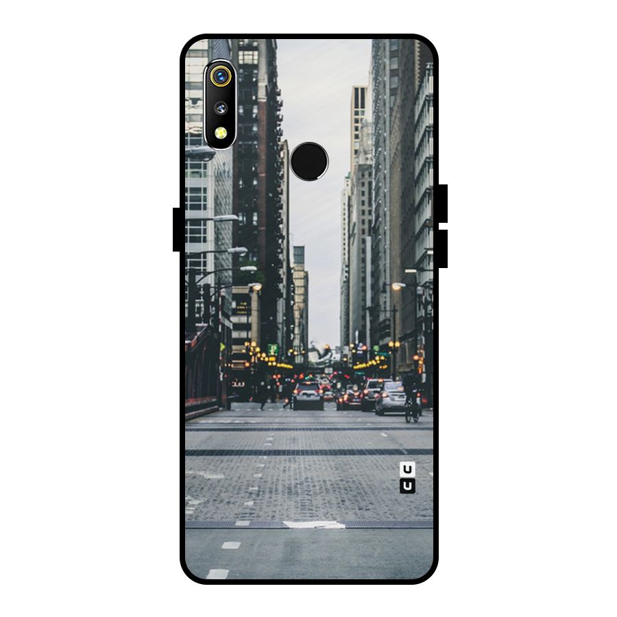 Only Streets Metal Back Case for Realme 3i