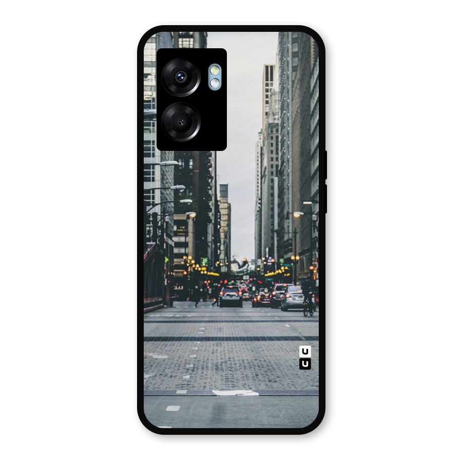 Only Streets Metal Back Case for Realme Narzo 50 5G