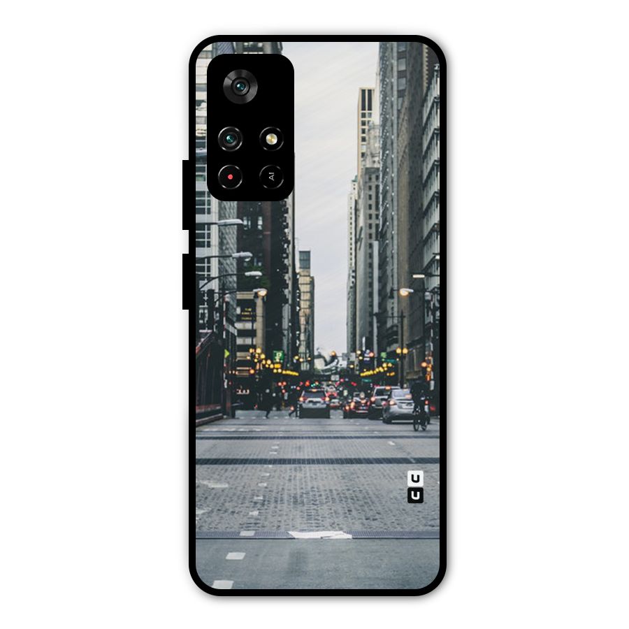 Only Streets Metal Back Case for Redmi Note 11T 5G