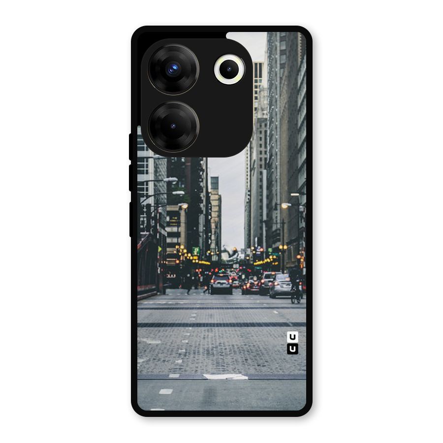 Only Streets Metal Back Case for Tecno Camon 20