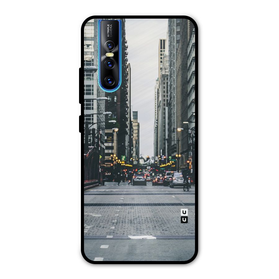 Only Streets Metal Back Case for Vivo V15 Pro