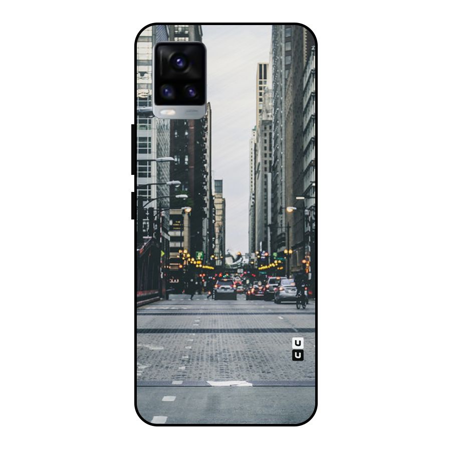 Only Streets Metal Back Case for Vivo V20 2021