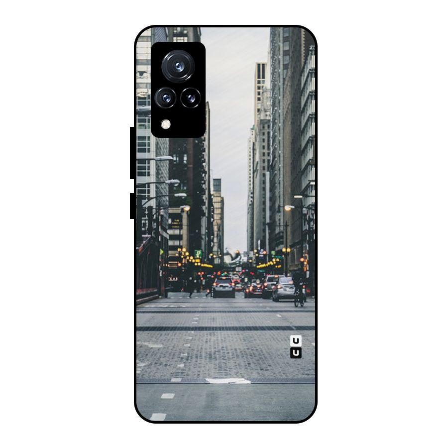 Only Streets Metal Back Case for Vivo V21 5G