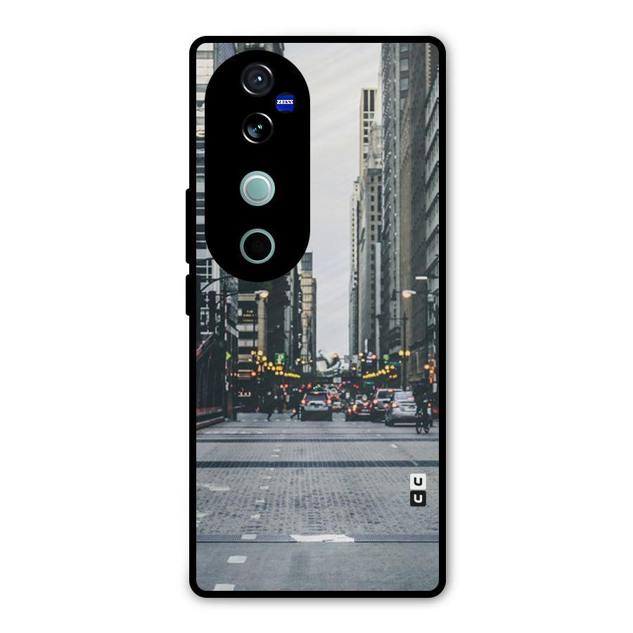 Only Streets Metal Back Case for Vivo V40 Pro