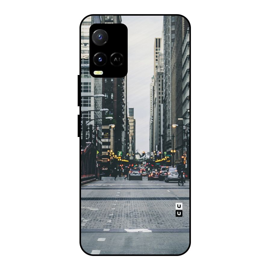 Only Streets Metal Back Case for Vivo Y21T
