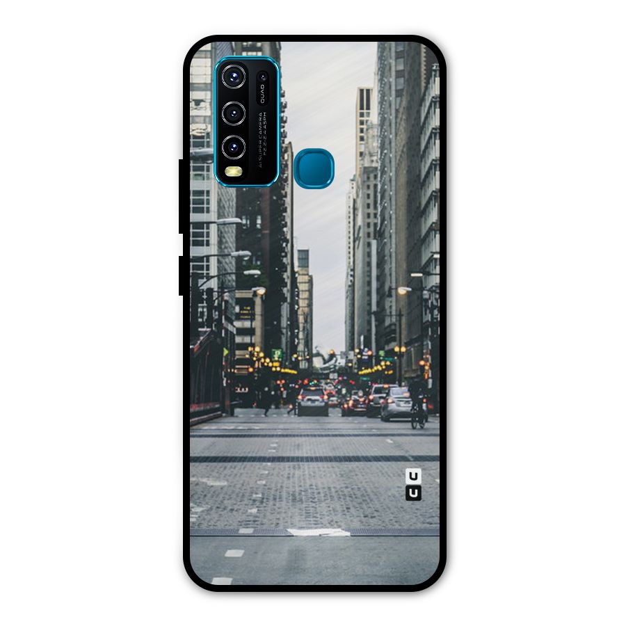Only Streets Metal Back Case for Vivo Y30