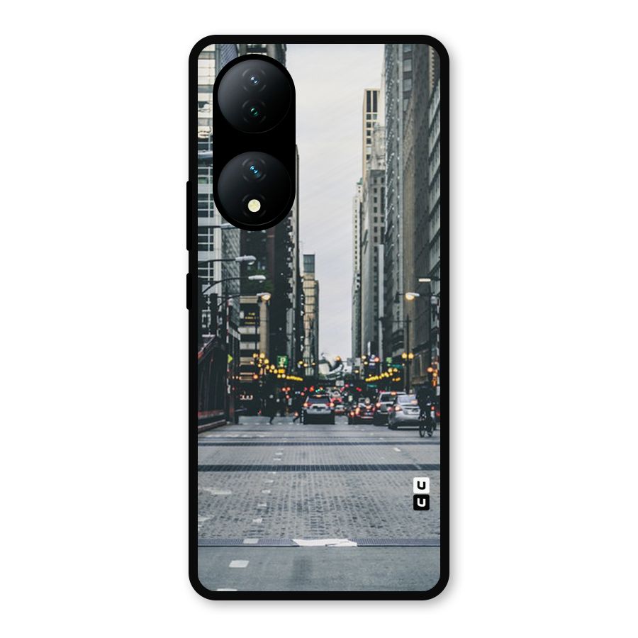 Only Streets Metal Back Case for iQOO Z7s