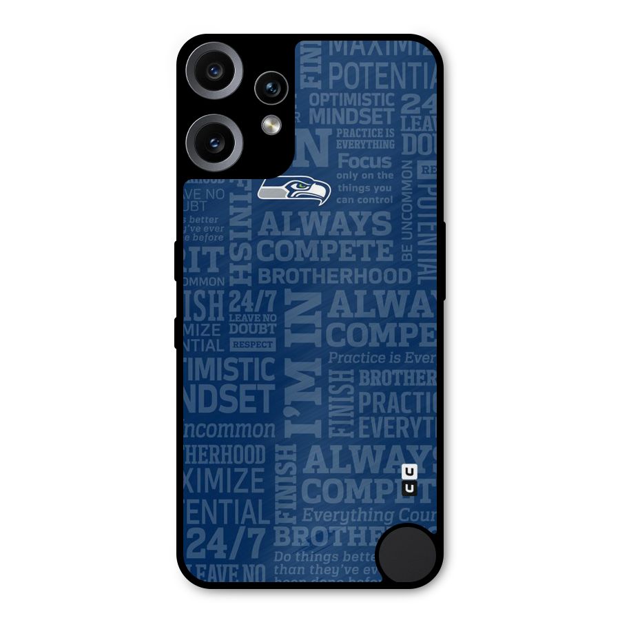 Optimistic Blue Metal Back Case for Nothing CMF Phone 2 Pro