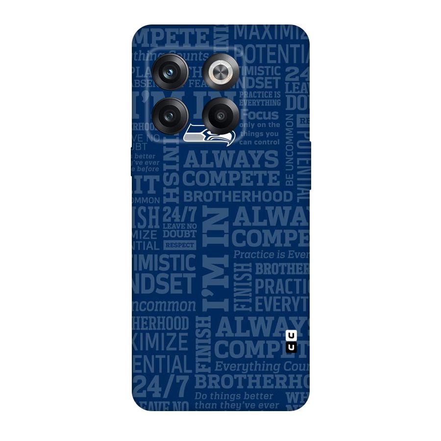 Optimistic Blue Original Polycarbonate Back Case for OnePlus 10T
