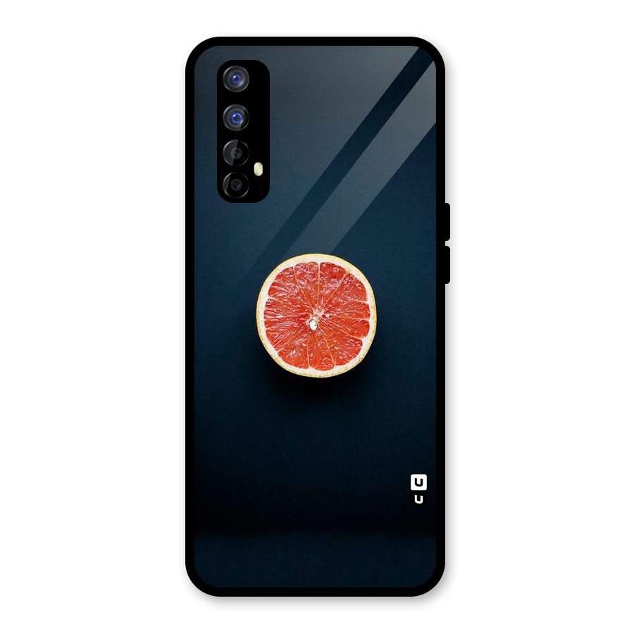 Orange Design Glass Back Case for Realme Narzo 20 Pro