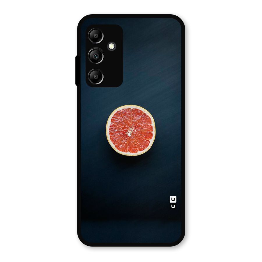 Orange Design Metal Back Case for Galaxy A14 5G