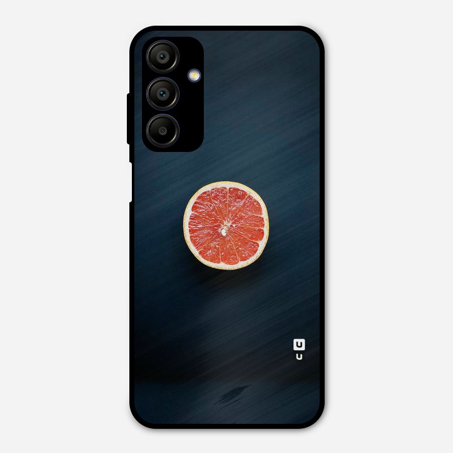 Orange Design Metal Back Case for Galaxy A15 5G