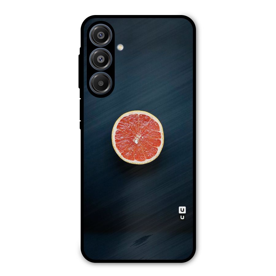 Orange Design Metal Back Case for Galaxy A16 5G