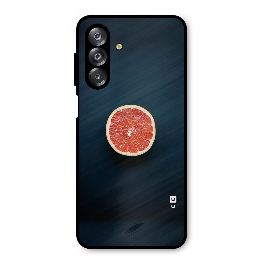 Orange Design Metal Back Case for Galaxy A26