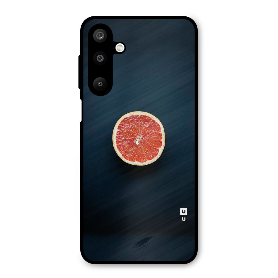 Orange Design Metal Back Case for Galaxy M16