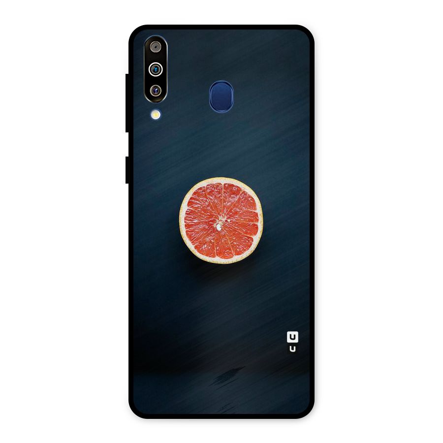Orange Design Metal Back Case for Galaxy M30