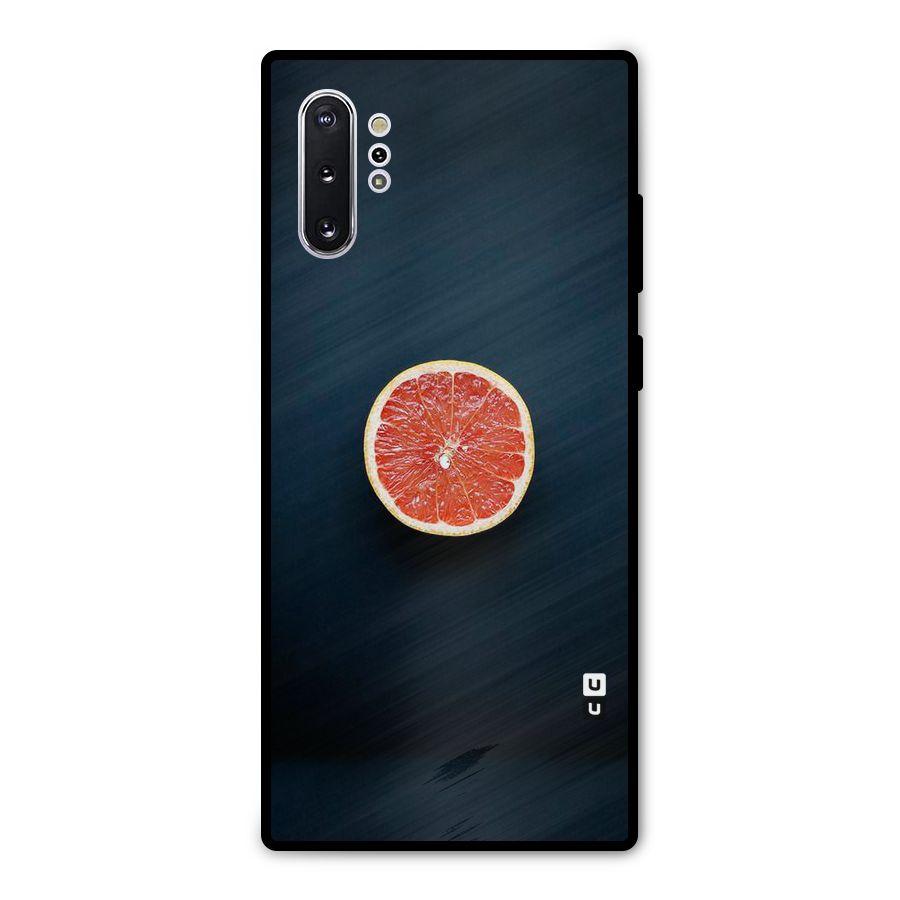 Orange Design Metal Back Case for Galaxy Note 10 Plus