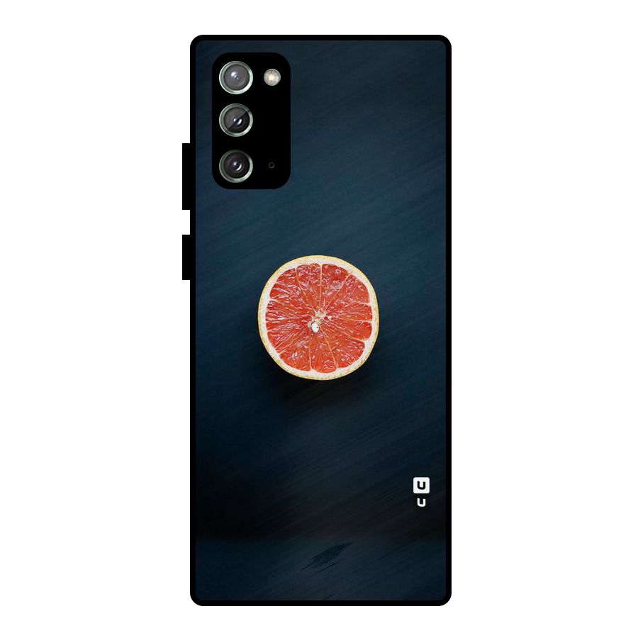 Orange Design Metal Back Case for Galaxy Note 20