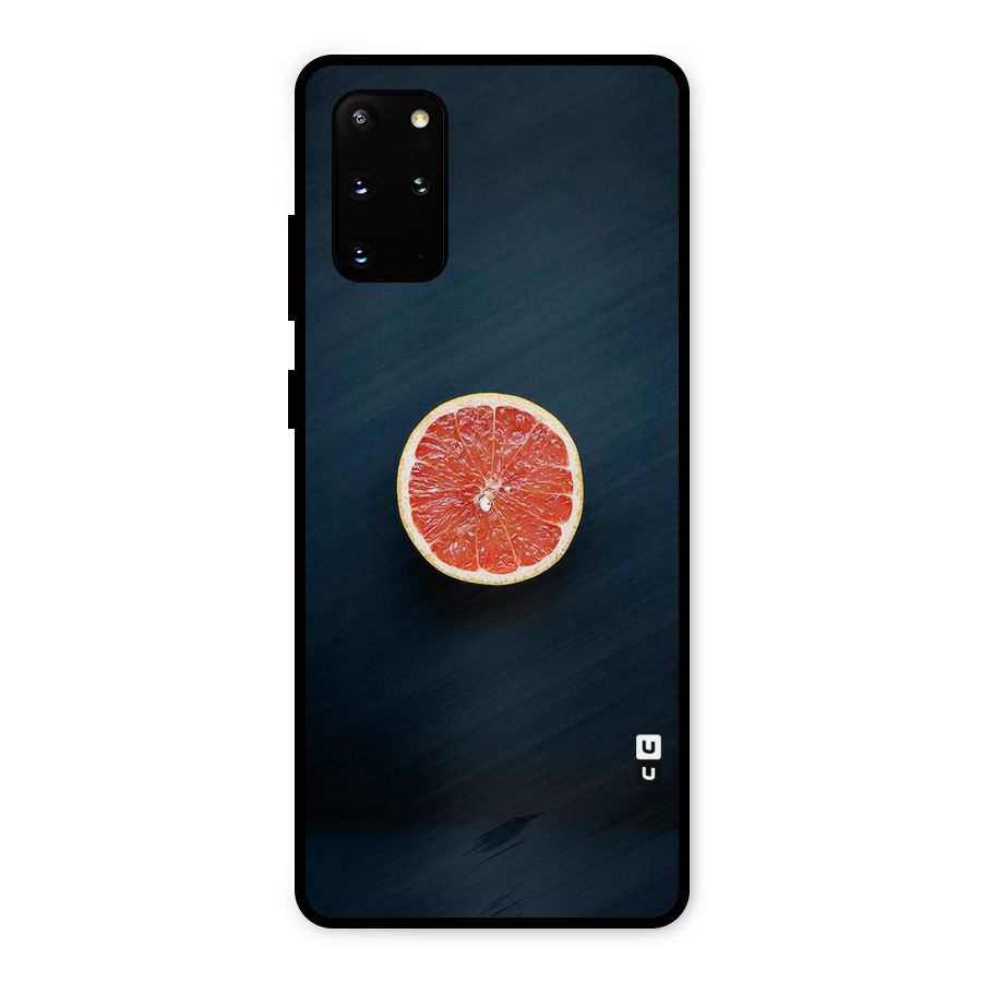Orange Design Metal Back Case for Galaxy S20 Plus