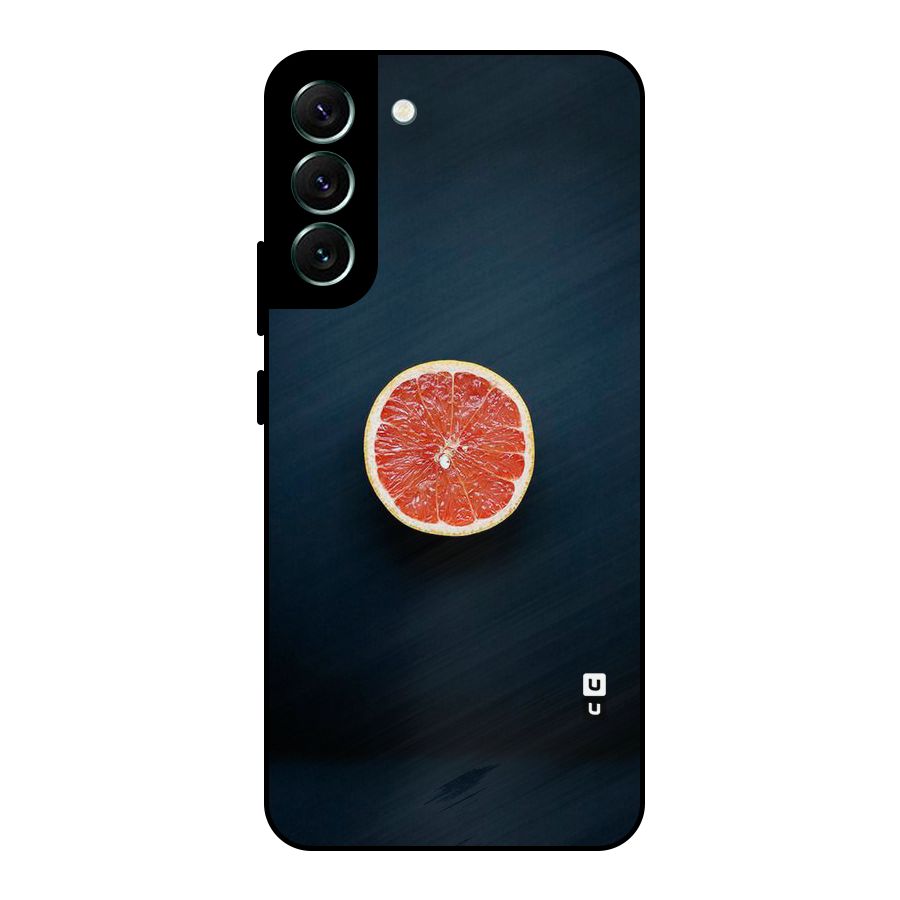Orange Design Metal Back Case for Galaxy S22 Plus 5G