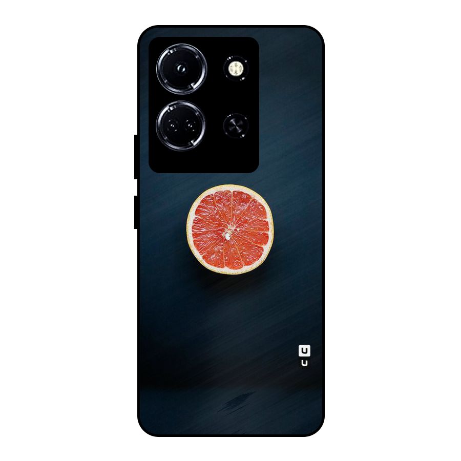 Orange Design Metal Back Case for Infinix Note 30 5G
