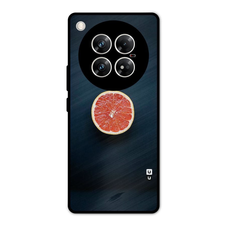Orange Design Metal Back Case for Infinix Zero 40 5G