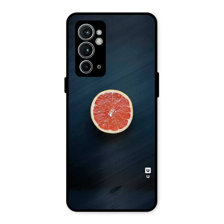Orange Design Metal Back Case for OnePlus 9RT 5G