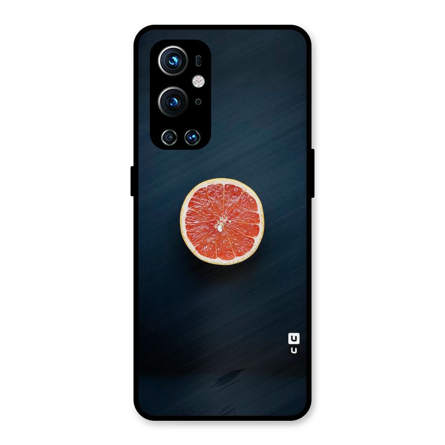 Orange Design Metal Back Case for OnePlus 9 Pro