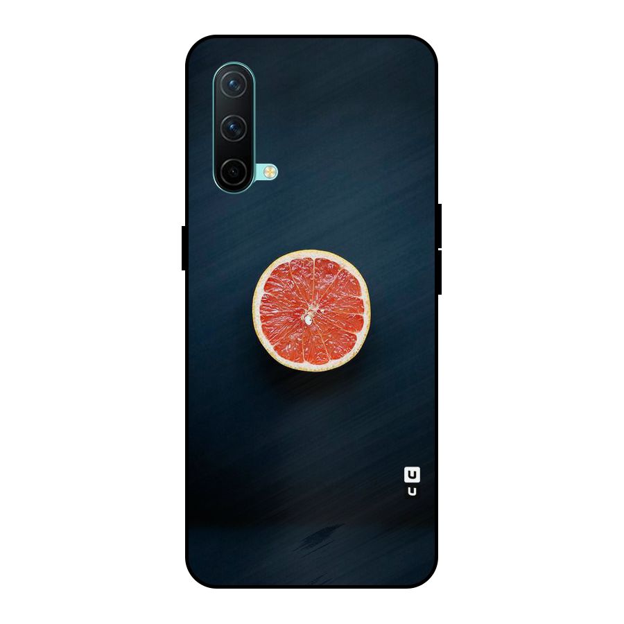 Orange Design Metal Back Case for OnePlus Nord CE 5G