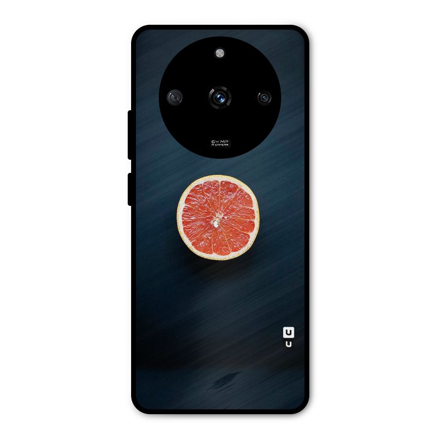 Orange Design Metal Back Case for Realme Narzo 60 5G