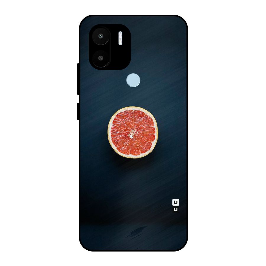 Orange Design Metal Back Case for Redmi A1+