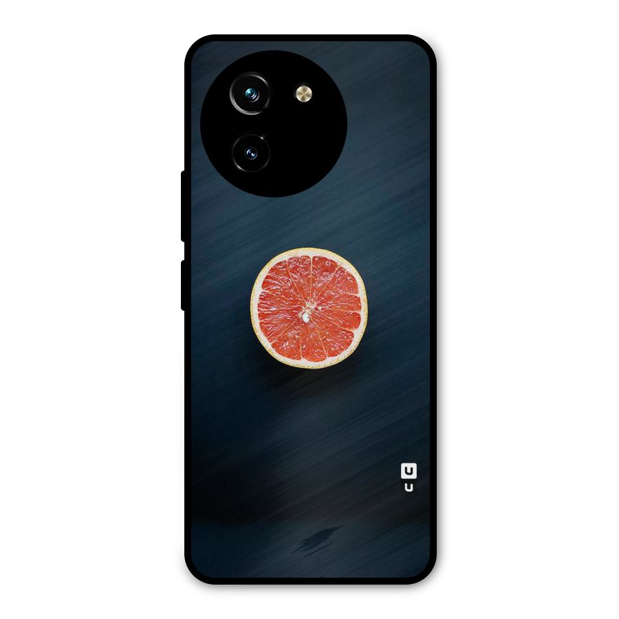Orange Design Metal Back Case for Vivo T3x
