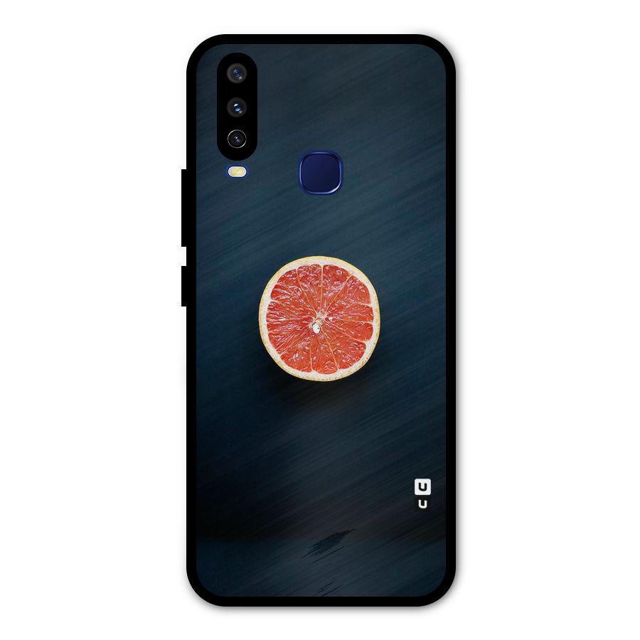 Orange Design Metal Back Case for Vivo U10