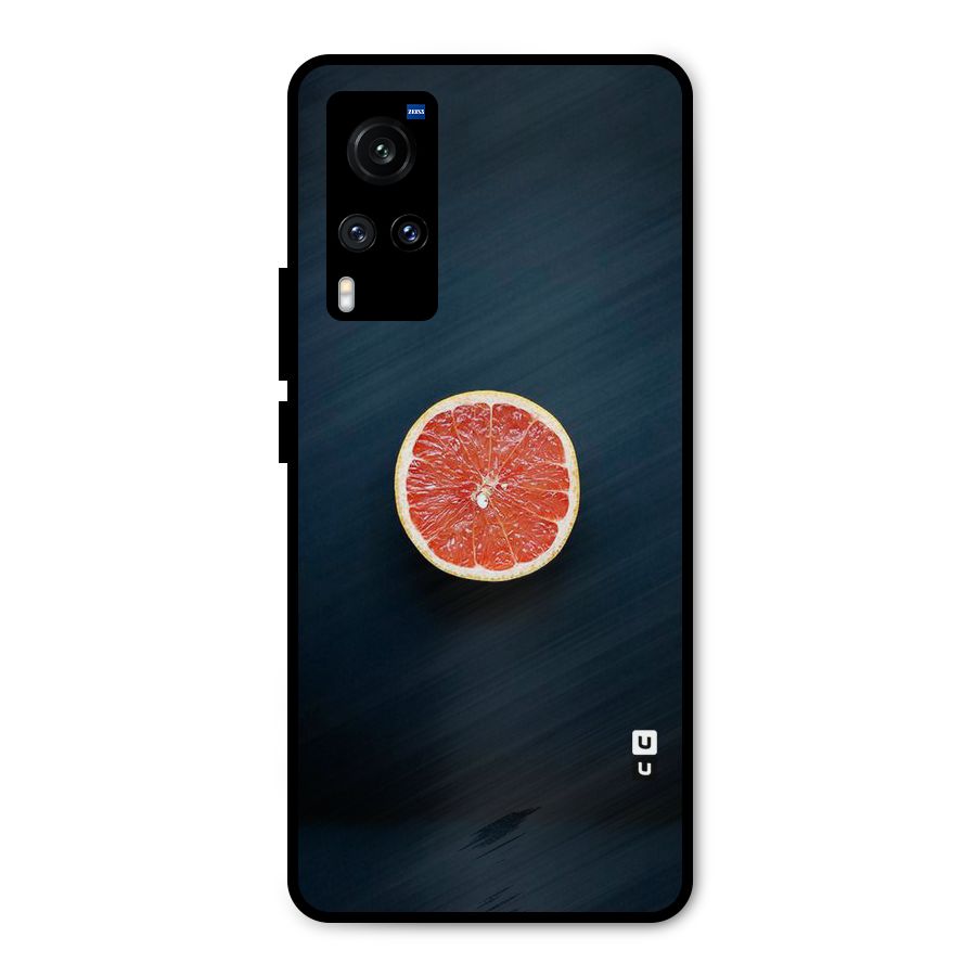 Orange Design Metal Back Case for Vivo X60