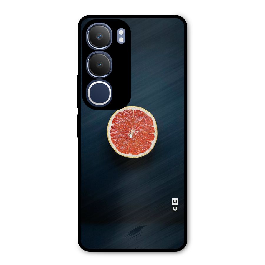 Orange Design Metal Back Case for Vivo Y29