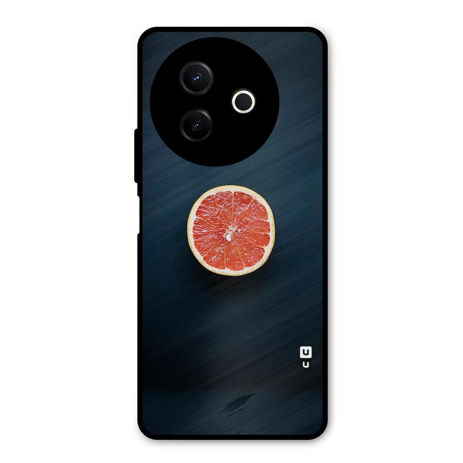 Orange Design Metal Back Case for Vivo Y39