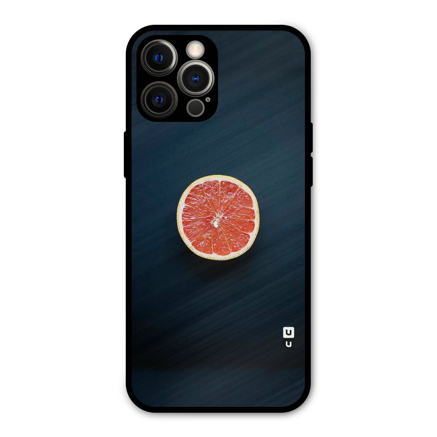 Orange Design Metal Back Case for iPhone 12 Pro Max