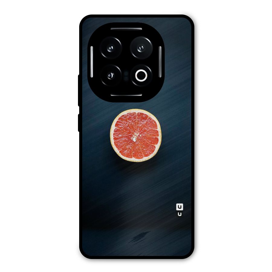 Orange Design Metal Back Case for iQOO 13