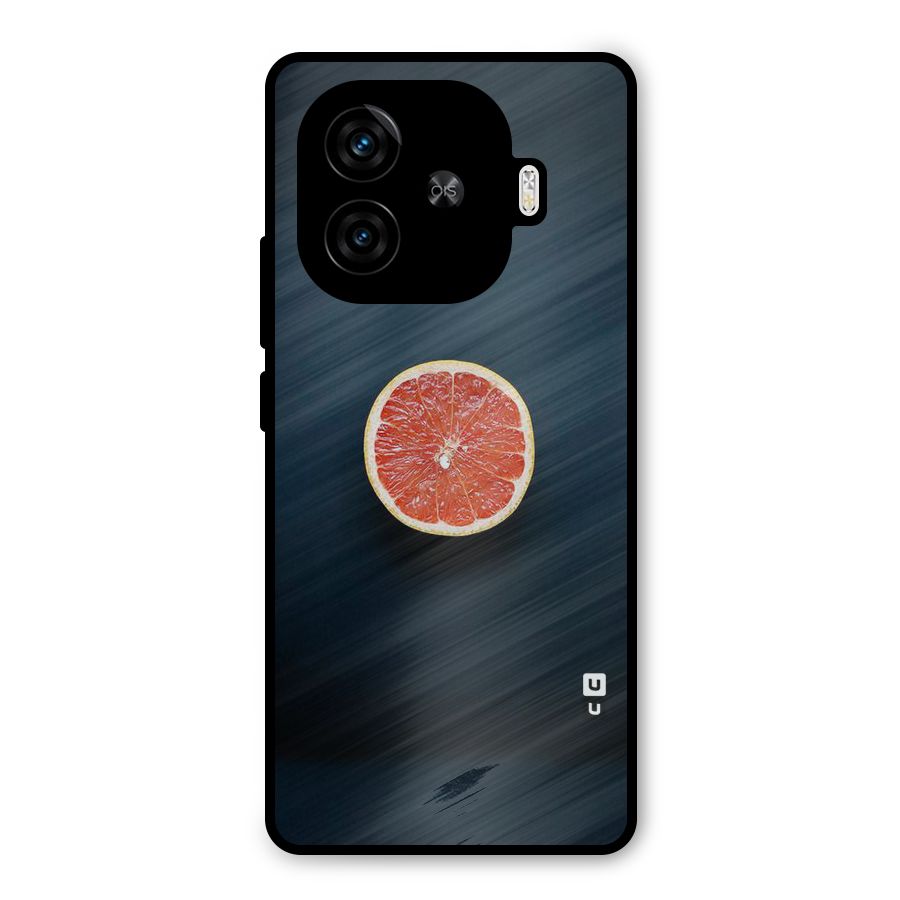 Orange Design Metal Back Case for iQOO Neo 10R