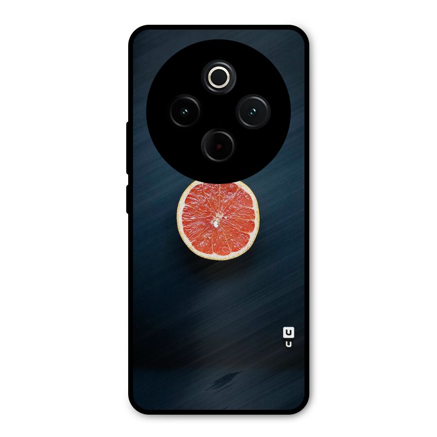Orange Design Metal Back Case for iQOO Z10