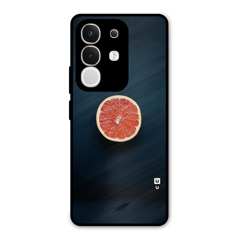 Orange Design Metal Back Case for iQOO Z10x