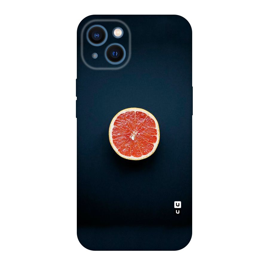 Orange Design Original Polycarbonate Back Case for iPhone 13