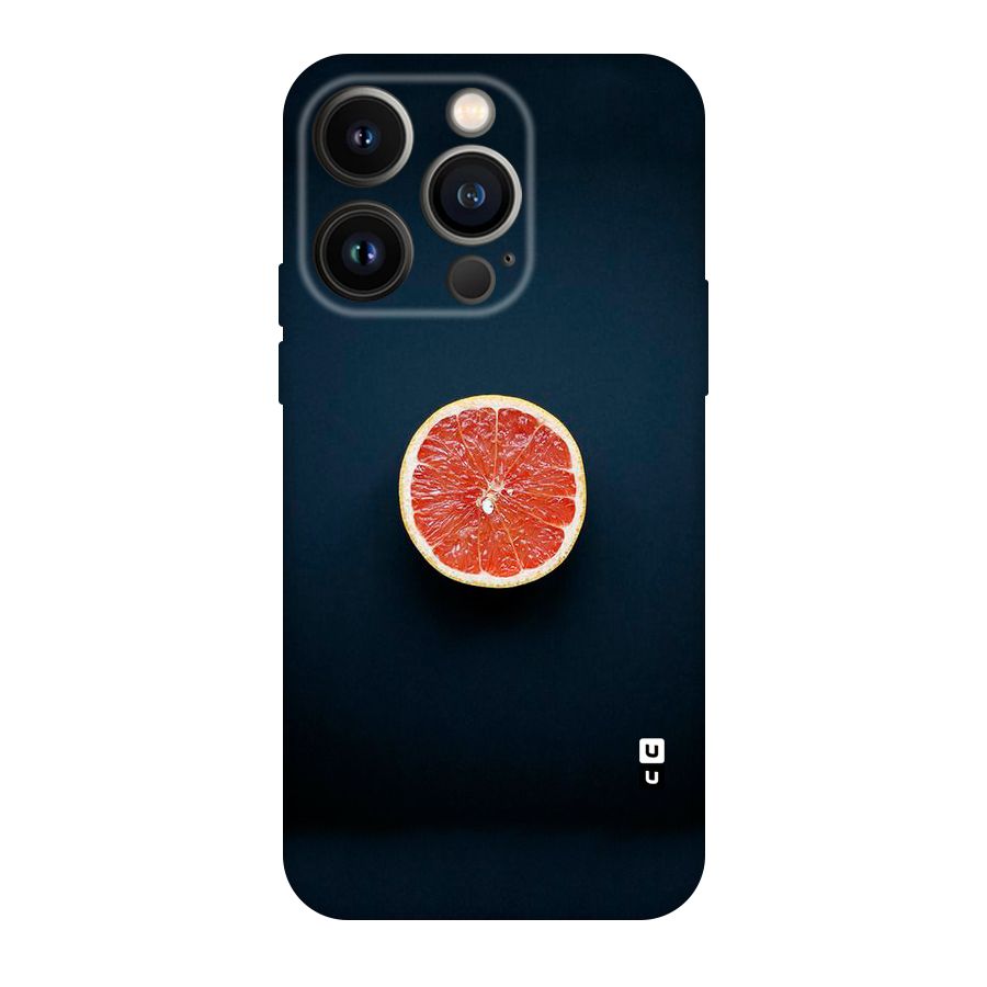 Orange Design Original Polycarbonate Back Case for iPhone 14 Pro