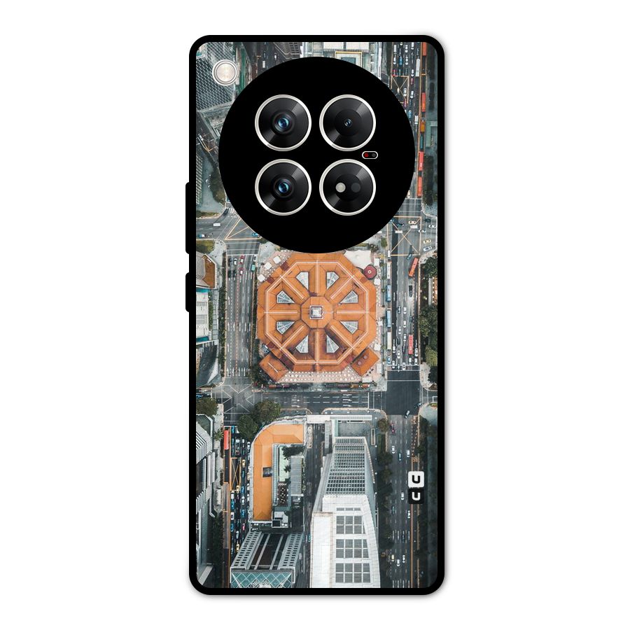 Orange Dome Metal Back Case for Infinix Zero 40 5G