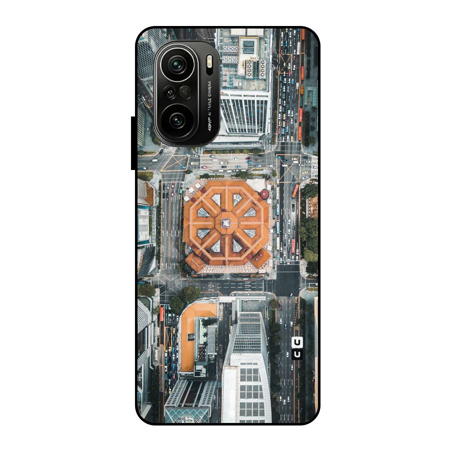 Orange Dome Metal Back Case for Mi 11X Pro