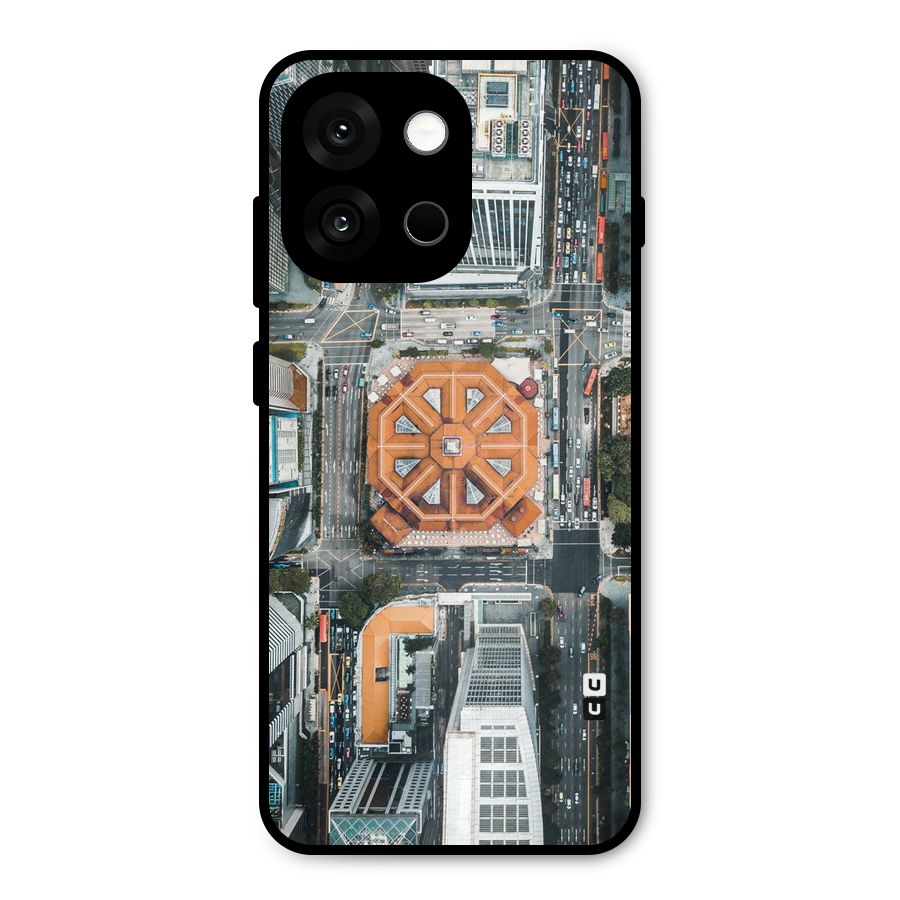 Orange Dome Metal Back Case for OnePlus 13s