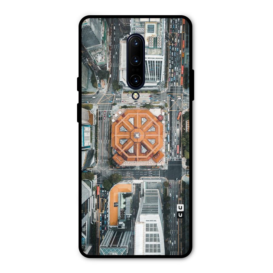 Orange Dome Metal Back Case for OnePlus 7 Pro