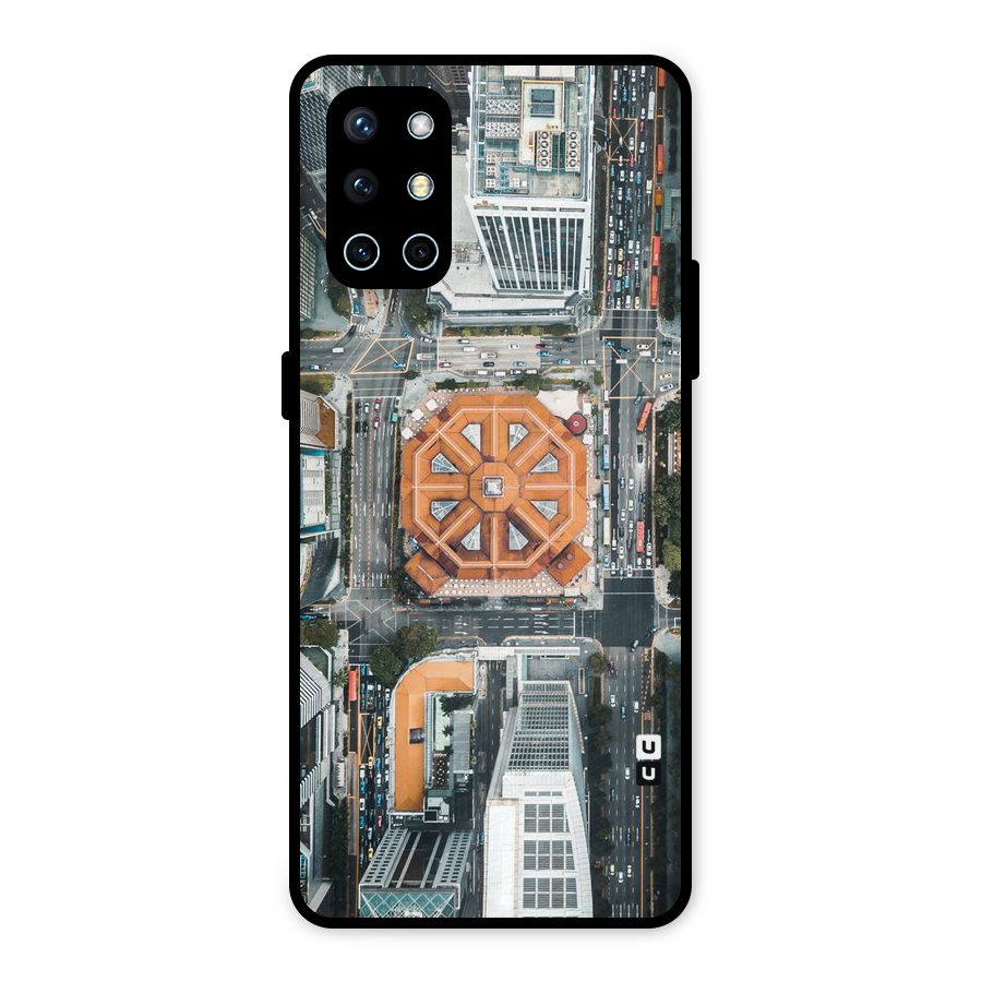 Orange Dome Metal Back Case for OnePlus 9R