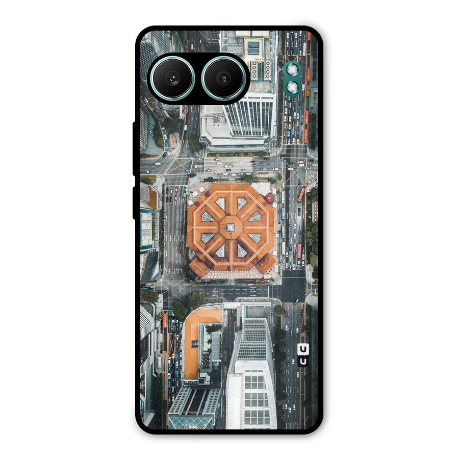 Orange Dome Metal Back Case for OnePlus Nord 4