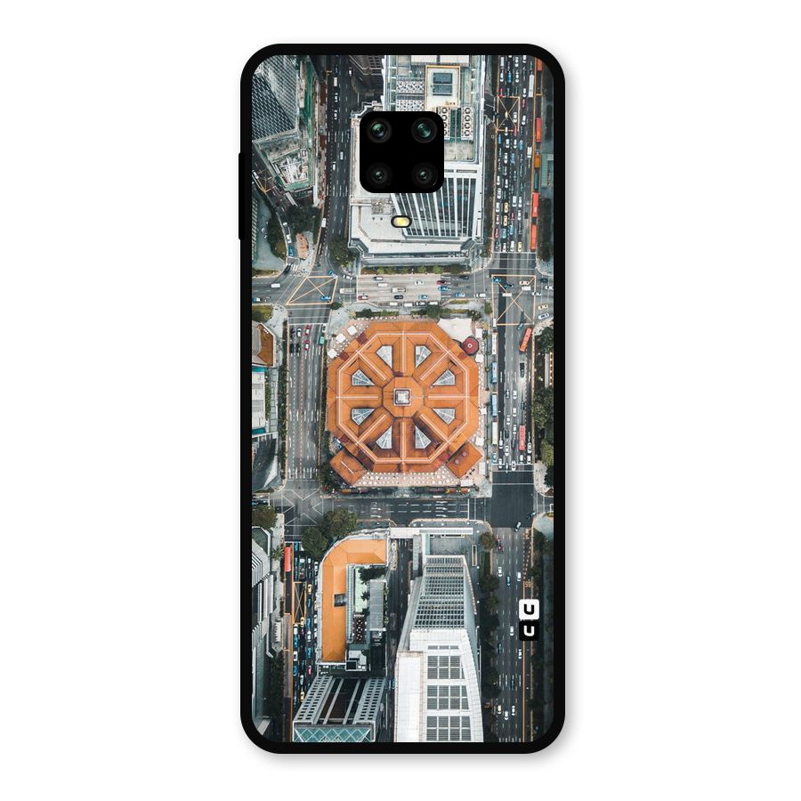 Orange Dome Metal Back Case for Poco M2